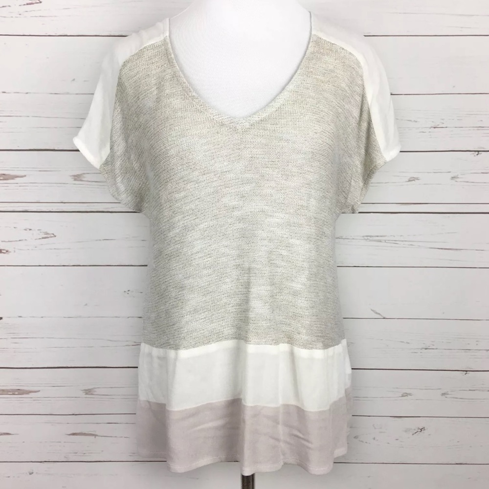 Anthropologie Ella Moss Small Shabby Chic Top